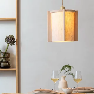 Hanglamp Corsica naturel hout