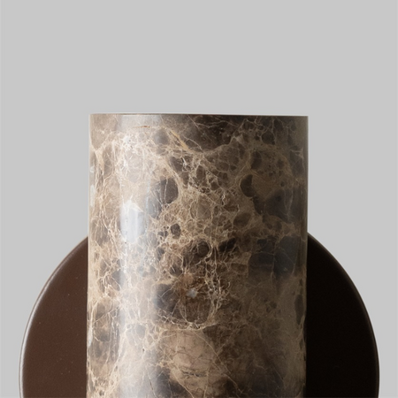 it's about RoMi Modern retro wandlamp Tivoli 2-lichts travertin bruin