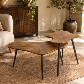 Salontafel Loma set van 2 teakhout