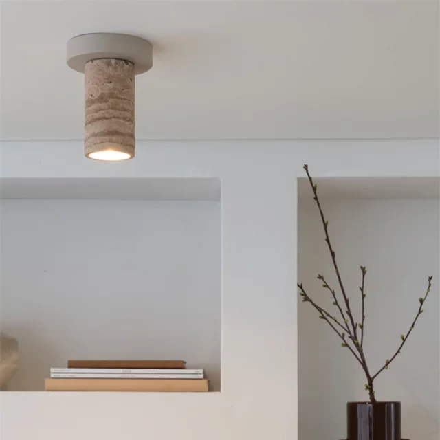 Plafondlamp Tivoli 1-lichts zand