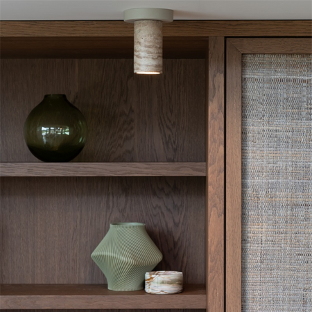 it's about RoMi Modern Japandi Plafondlamp Tivoli 1-lichts zand