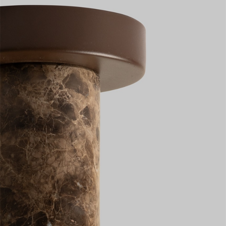 it's about RoMi Modern retro plafondlamp Tivoli 1-lichts bruin