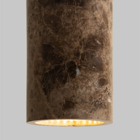 it's about RoMi Modern retro plafondlamp Tivoli 1-lichts bruin