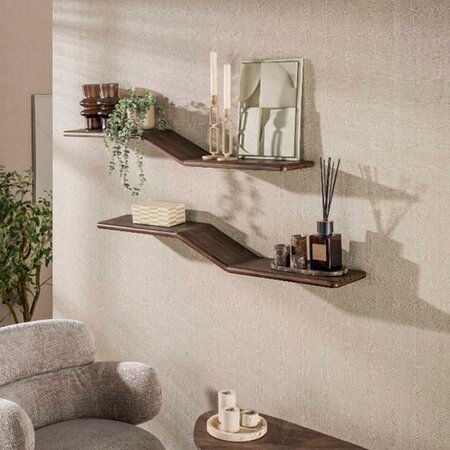 BelaLuz Shop the look Walnut Glow set voor woonkamer en eetkamer