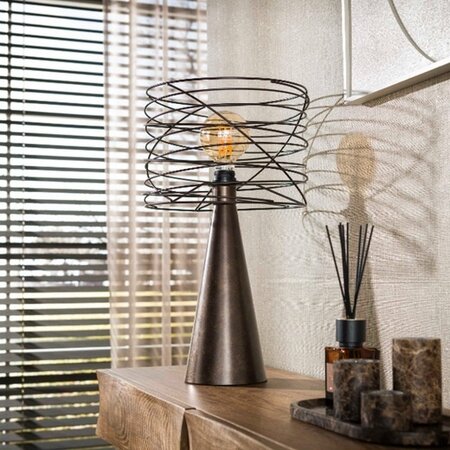 BelaLuz Shop the look Walnut Glow set voor woonkamer en eetkamer