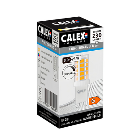 Calex Lichtbron G9 LED 3W 2100K dimbaar