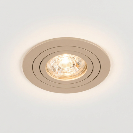 ETH Modern Scandinavische inbouwspot Urban 1-lichts zand