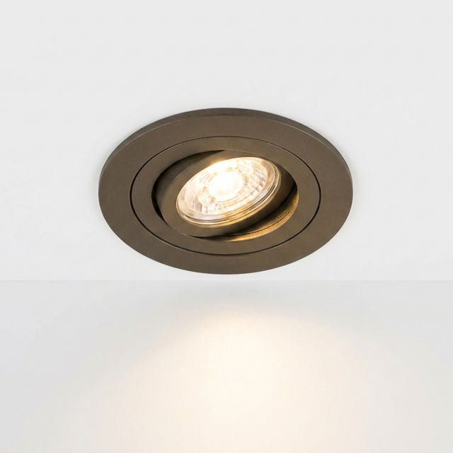 Inbouwspot Urban Anodic brown