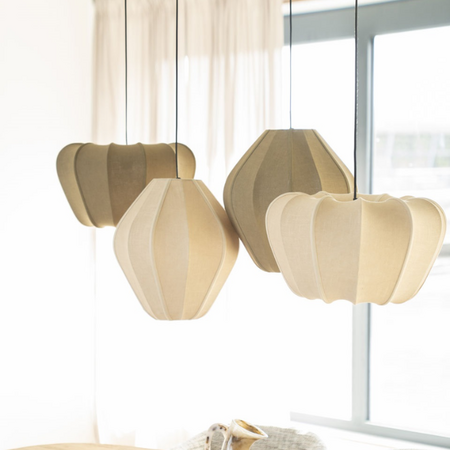 By-Boo Modern Japandi Hanglamp Sora 1 green