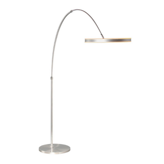 Booglamp Ringlux 1-lichts staal