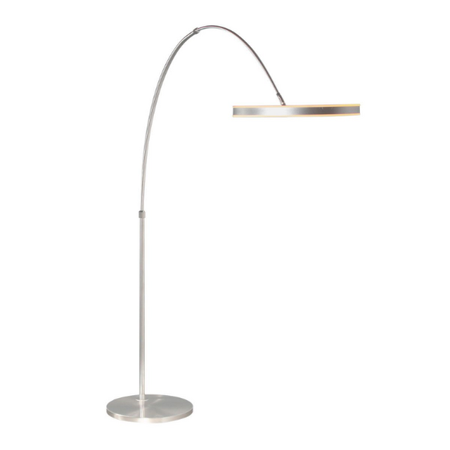 Booglamp Ringlux 1-lichts staal