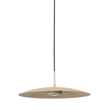 ETH Modern industriële hanglamp Sanne 1-lichts zand dim to warm Ø40 cm