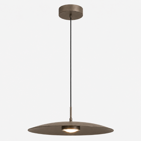 ETH Modern industriële hanglamp Sanne 1-lichts Anodic brown dim to warm Ø50 cm