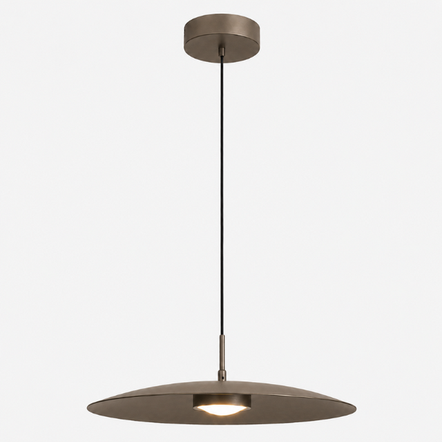 Hanglamp Sanne 1-lichts Anodic brown Ø50 cm