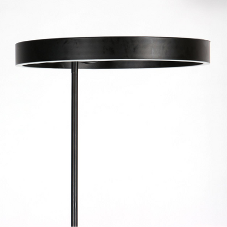 Steinhauer Moderne uplighter Soleil 2 met leeslamp zwart