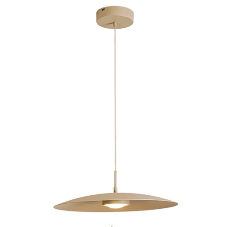 ETH Modern industriële hanglamp Sanne 1-lichts zand dim to warm Ø50 cm
