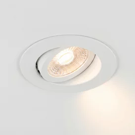 Inbouwspot Ronin 1-lichts wit dim to warm IP44
