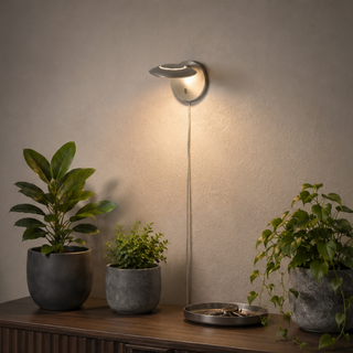 Wandlamp Zenith 2 staal