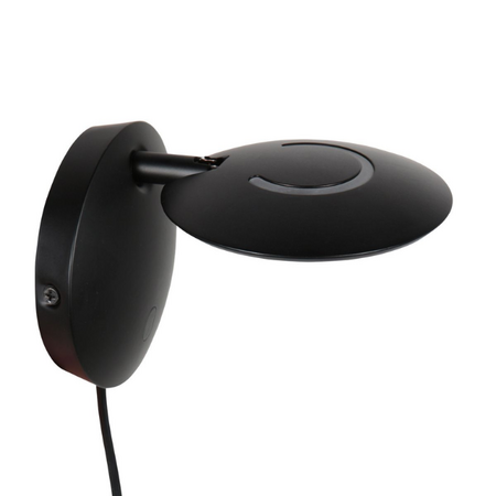 Steinhauer Industriële wandlamp Zenith 2 zwart