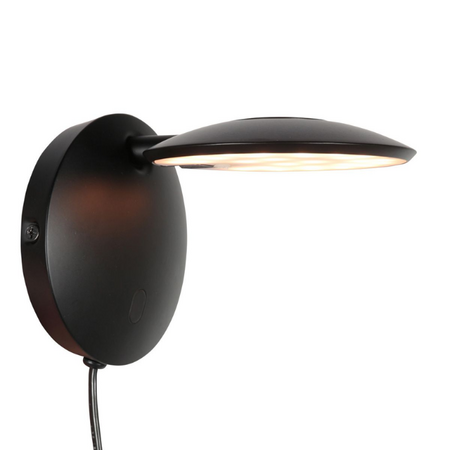 Steinhauer Industriële wandlamp Zenith 2 zwart