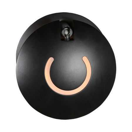 Steinhauer Industriële wandlamp Zenith 2 zwart