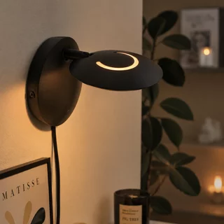 Wandlamp Zenith 2 zwart
