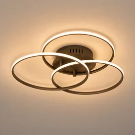 Plafondlamp Jasmijn Anodic brown