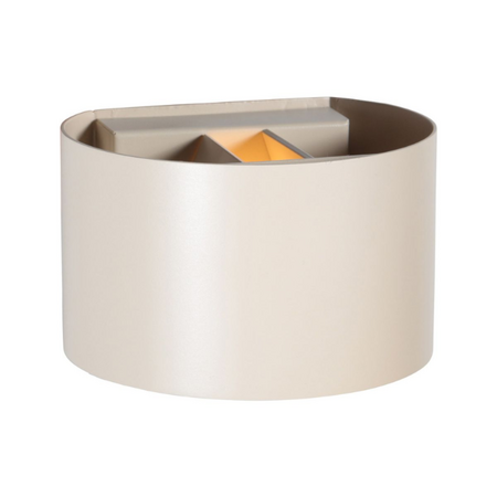 Steinhauer Moderne wandlamp Muro 1-lichts rond crème