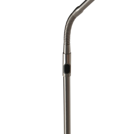 Steinhauer Moderne leeslamp Soleil 2 staal met afstandsbediening