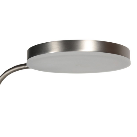 Steinhauer Moderne leeslamp Soleil 2 staal met afstandsbediening