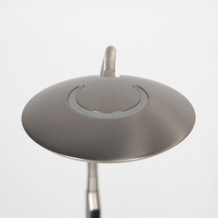 Steinhauer Moderne oplaadbare leeslamp Zenith 2 staal met flexibele arm