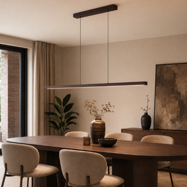Hanglamp Bande 150 cm cacao bruin