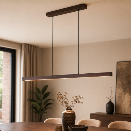 Steinhauer Moderne hanglamp Bande LED 150 cm cacao