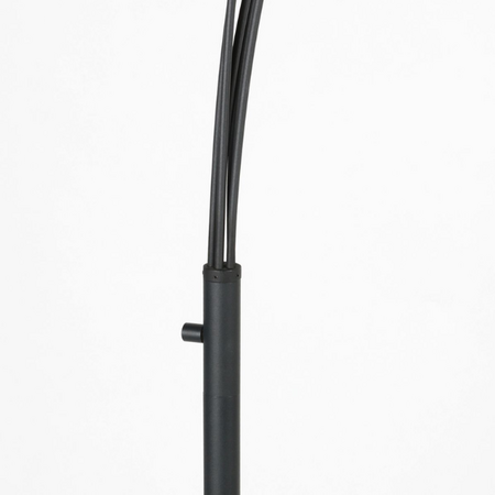 Steinhauer Moderne vloerlamp Tenebris 5-lichts smoke glas