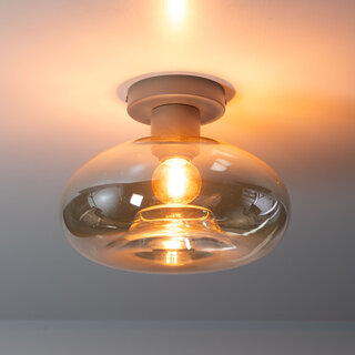 Plafondlamp Sorro 1-lichts beige