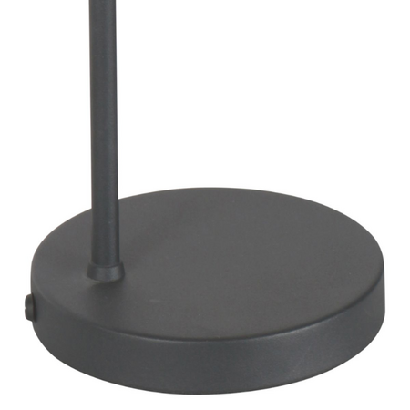 Steinhauer Moderne tafellamp Tenebris 1-lichts smoke glas
