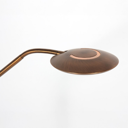 Steinhauer Moderne klassieke oplaadbare leeslamp Zenith 2 zwart met flexibele arm