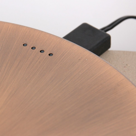 Steinhauer Moderne klassieke oplaadbare leeslamp Zenith 2 zwart met flexibele arm
