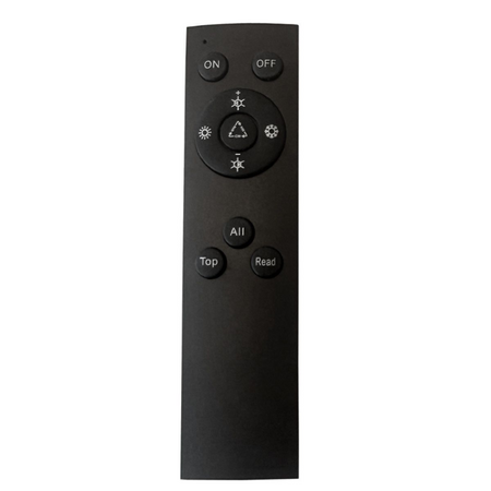 Steinhauer Moderne Uplighter Zenith 2 met leesarm en afstandsbediening zwart
