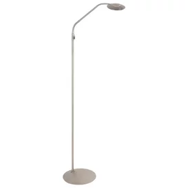 Vloerlamp Zenith 2 staal met afstandsbediening