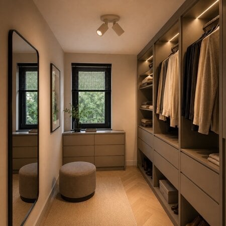 Highlight Moderne opbouwspot Halo 2-lichts zand