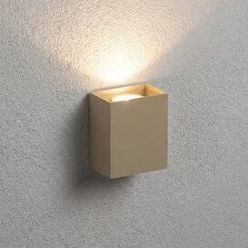 Wandlamp Minke 1-lichts zand