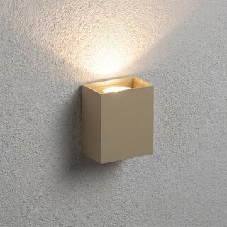 Wandlamp Minke 1-lichts zand