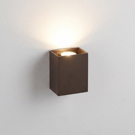 ETH Modern chique wandlamp Minke 1-lichts Anodic brown