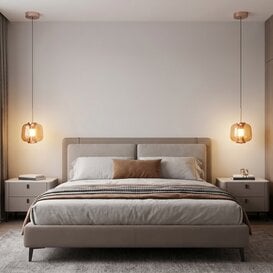 Hanglamp Rosa 1-lichts rosé-goud
