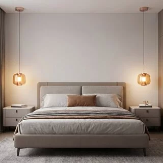 Hanglamp Rosa 1-lichts rosé-goud