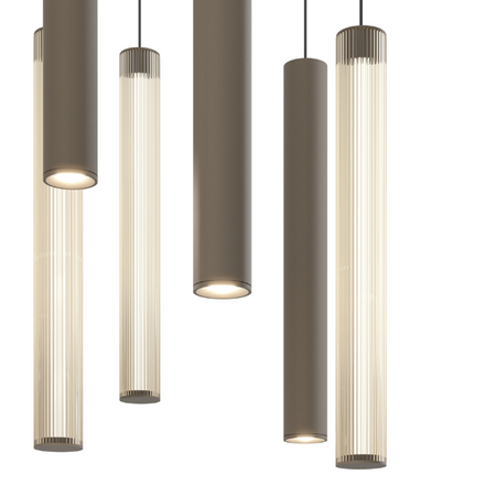 Stars of Light Modern hotel chique hanglamp Clares 13-lichts brons