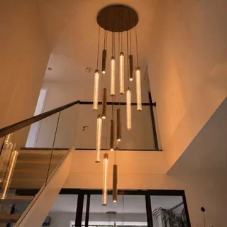Hanglamp Clares 13-lichts brons