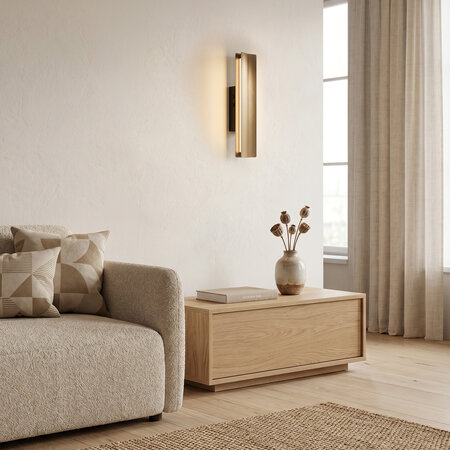 Stars of Light Moderne wandlamp Bostelo brons