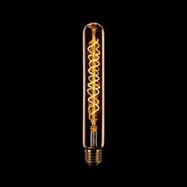 LED 7W buis 18,5 cm 3 standen dimbaar memory amber